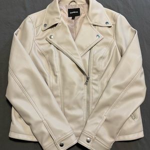 Vegan Leather Moto Jacket